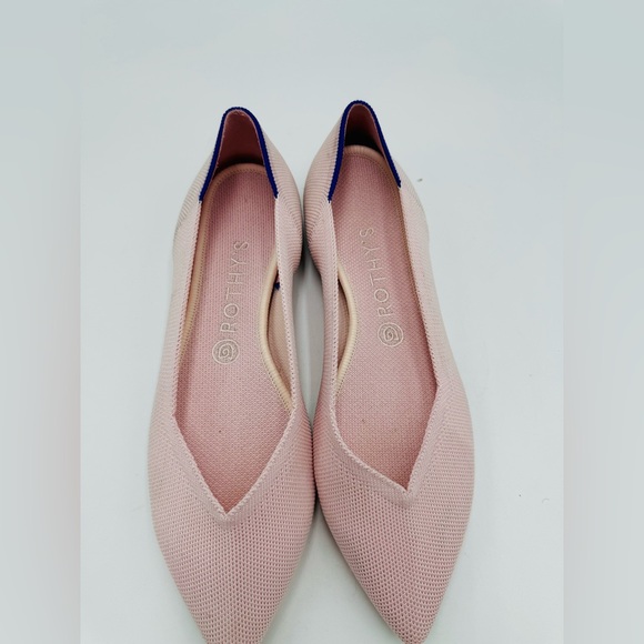 ROTHY’S The Point Blush Pink Ballet Flats - Picture 3 of 10